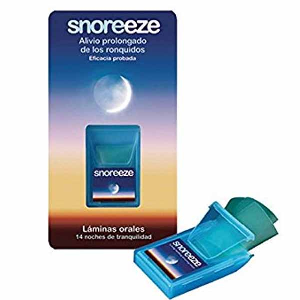 SNOREEZE LAMINAS ORALES 14 U