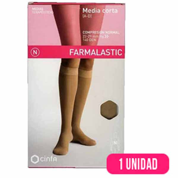 MEDIA CORTA (A-D) COMP NORMAL BEIGE T- MED