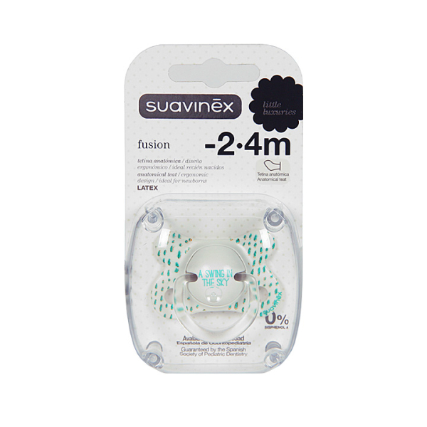 CHUPETE TETINA LATEX ANATOMICA 2- 4 M