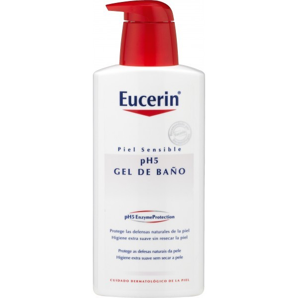 EUCERIN PIEL SENSIBLE PH-5 GEL DE BAÑO 1 L