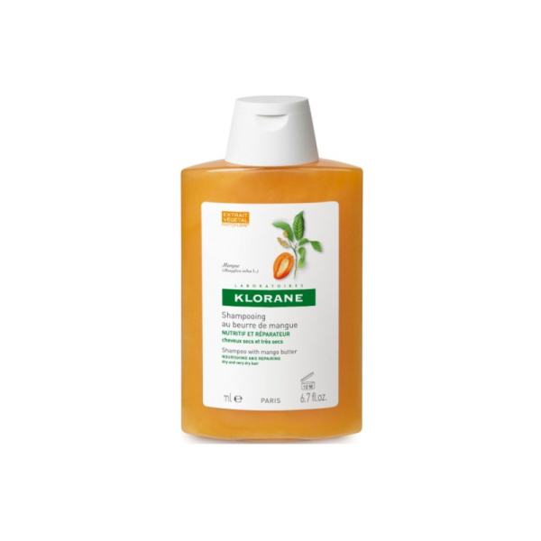 KLORANE CHAMPU NUTRITIVO A LA MANTECA DE MANGO 400 ML