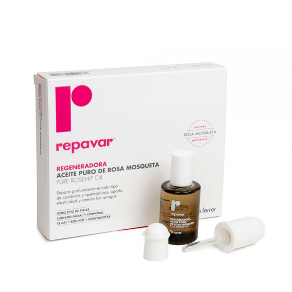REPAVAR REGENERADORA ACEITE PURO DE ROSA MOSQUETA 15 ML