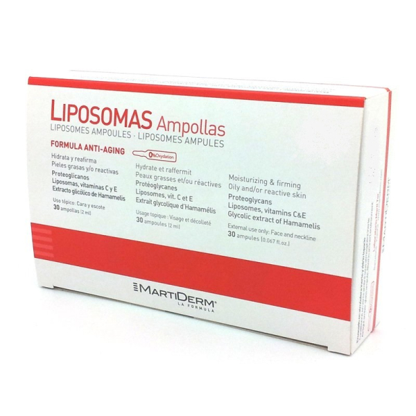 Martiderm 30 Ampollas Liposomas