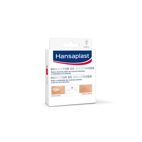 HANSAPLAST MED REDUCTOR DE CICATRICES 7 CM X 4 CM 21 TIRAS