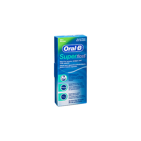 ORAL-B SEDA DENTAL SUPERFLOSS 50 M