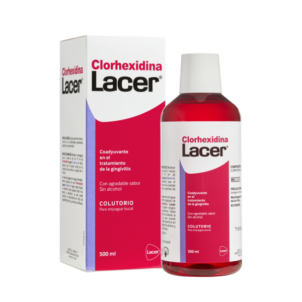LACER COLUTORIO CLORHEXIDINA  500 ML